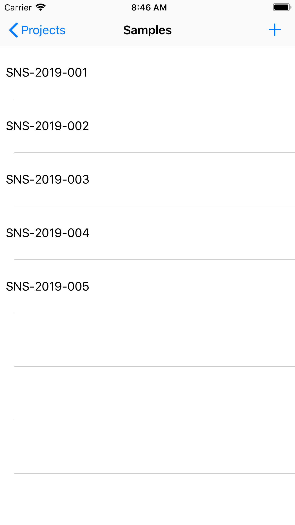 SampleList